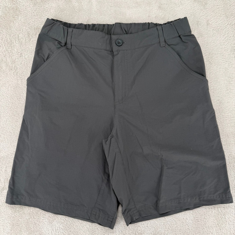 Patagonia Kids XXL 16-18 Gray Quandary Shorts Preowned Hiking Outdoor
